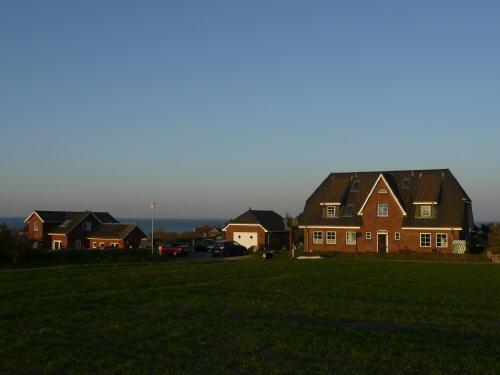 Haus Nordlicht Ferienwohnung *Auer Lun* Nebel Bagian luar foto